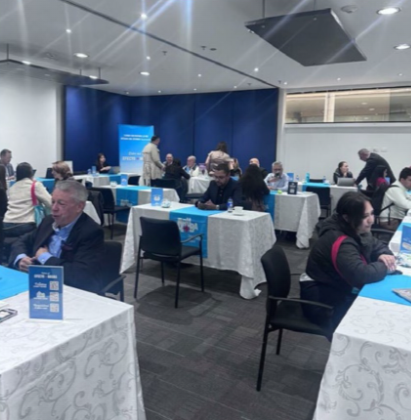 Aruba's vibrant stand showcasing diverse offerings at ANATO 2025.