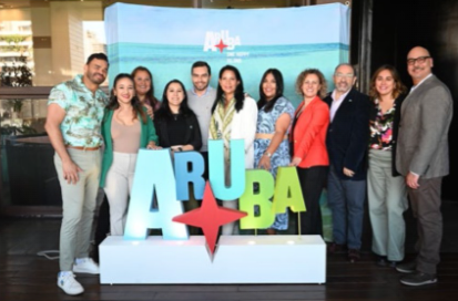 Aruba Convention Bureau team meeting with Chilean travel agencies during MICE tour