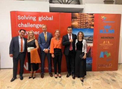Aruba Tourism team participating in Dutch King’s Day celebration in São Paulo