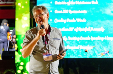 Aruba Convention Bureau team at EGroup Land XChange announcement in Jamaica