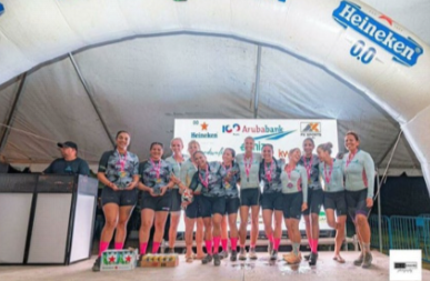 Luuk and Disjondrick completing full marathon in wheelchair push event