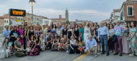 Aruba Italy trade brunch event at Officine Lubar in Milan with travel professionals