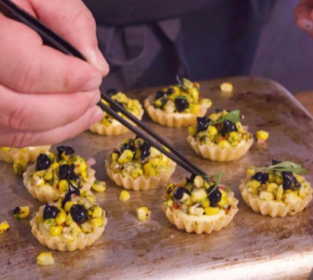 Artistic Aruban food presentation by Chef Urvin Croes at ATA UK Chef’s Table event