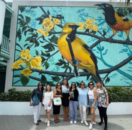 Group of Chilean travel advisors enjoying a familiarization trip in Aruba, July 2025