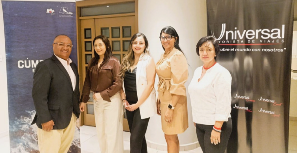 Aruba travel training session with focus on weddings and VIP travel for Ecuadorian agents