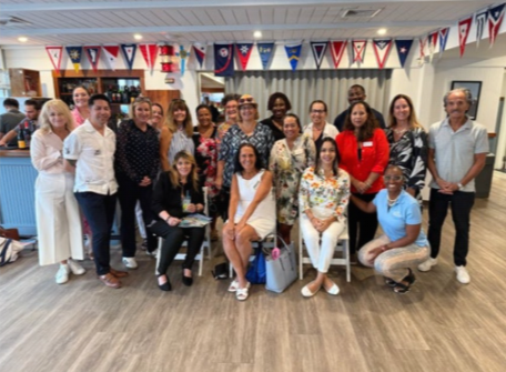 Aruba Tourism Authority team at Summer Shows presenting luxury resorts