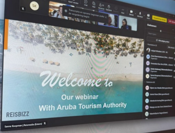 Aruba promoting wellness, culture, and luxury tourism experiences to Dutch travelers
