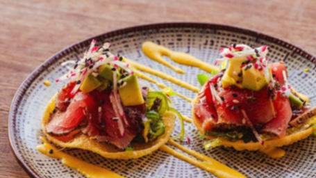 Marisela and Ramiro performing acoustic music during Golden Hours at The Birdie