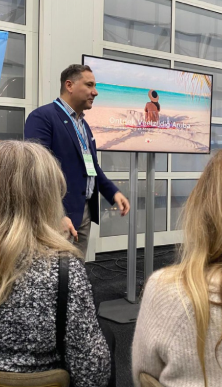 ATA Europe Aruba Tourism presentation at TUI Take Off workshop in Europe