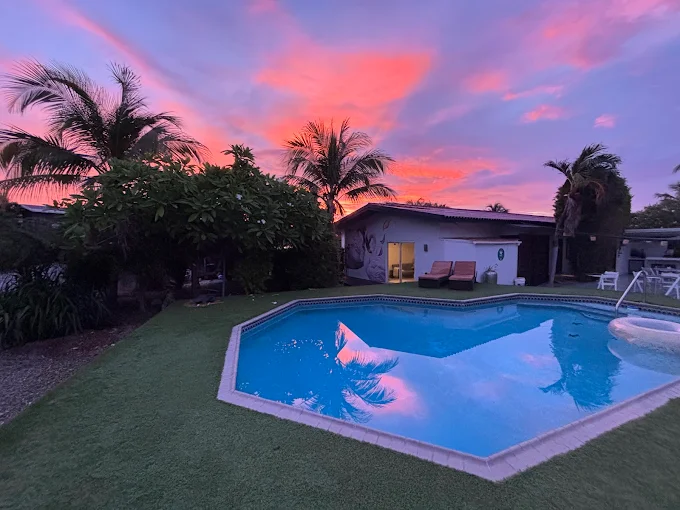 Aloe B&B Aruba Outdoor Seating Area