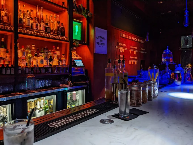 Apotek Speakeasy Bar View
