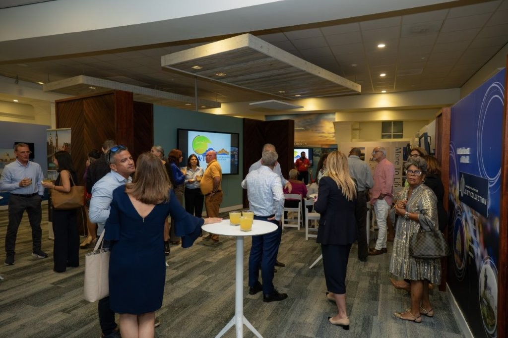 ATSA members and tourism leaders gather for the Aruba Timeshare Evolution Documentary event