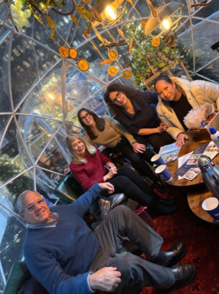 Aruba destination weddings booth at Wedding MBA exhibition floor