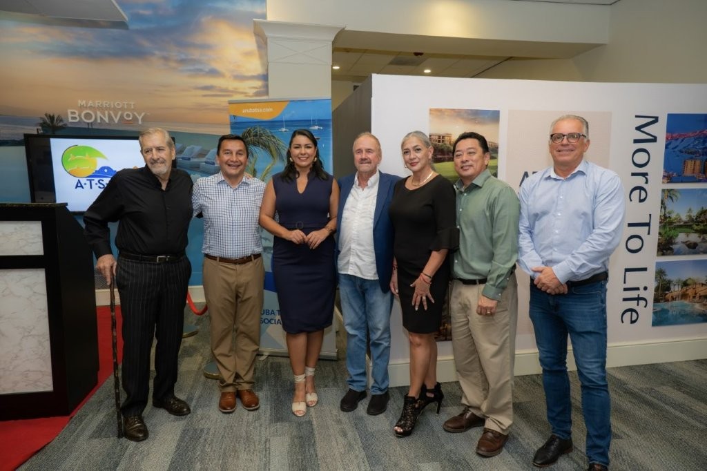 Industry leaders celebrate the future of timeshare tourism during the Aruba Timeshare Evolution Documentary event