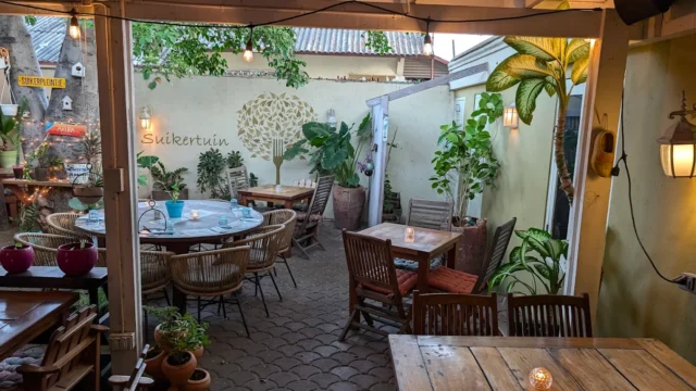 Garden Dining at City Garden Bistro Aruba