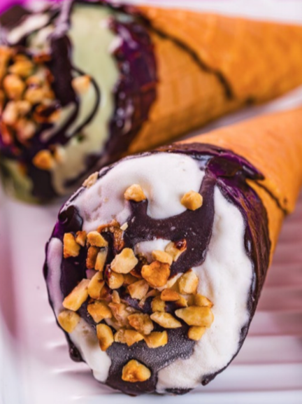 Italian gelato served at Shoco Coffee Bar Hyatt Regency Aruba