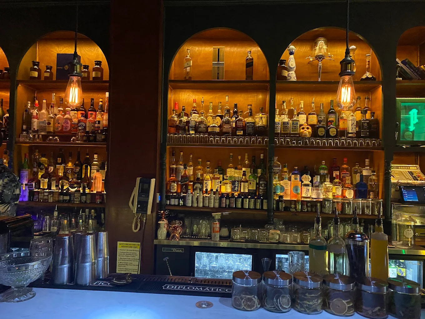 Hidden Speakeasy Bar in Downtown Oranjestad