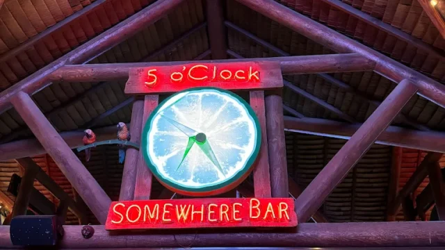 Iconic Center Bar at 5 O’Clock Somewhere