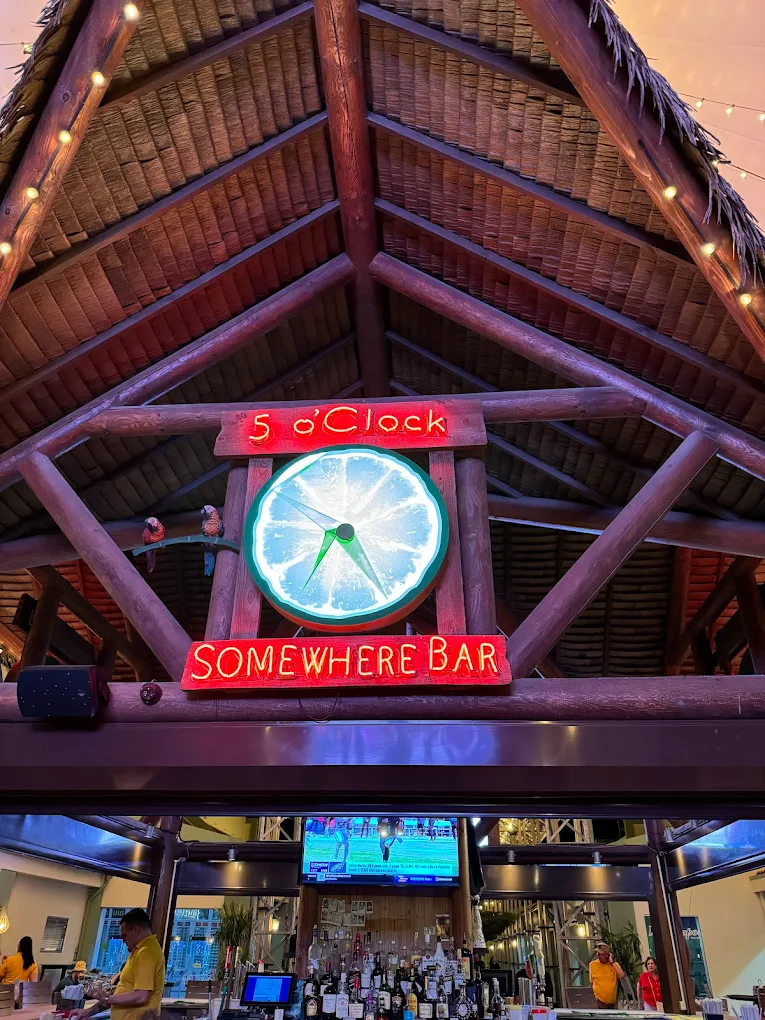 Iconic Center Bar at 5 O’Clock Somewhere