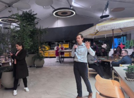 One Happy Island themed barbecue hosted by Aruba Tourism Authority in Colombia