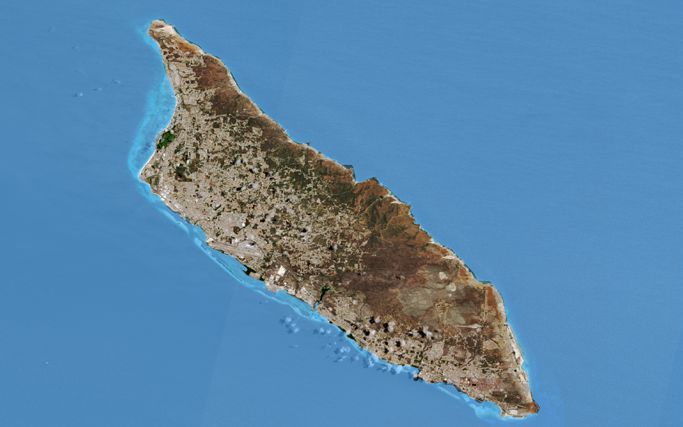 Sea level rise impact on Aruba coastline