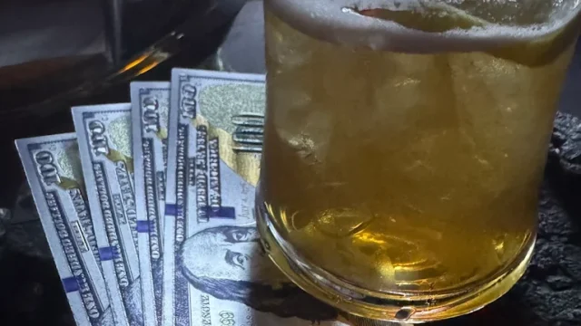 Signature Cocktails at The Vault Aruba