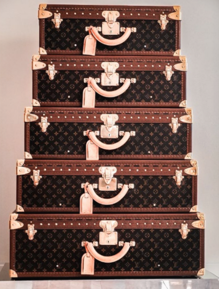 St. Regis Aruba sabrage ritual during Louis Vuitton event