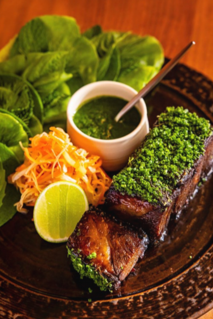 Guests dining at Terra by Jeremy Ford — 35-seat intimate restaurant