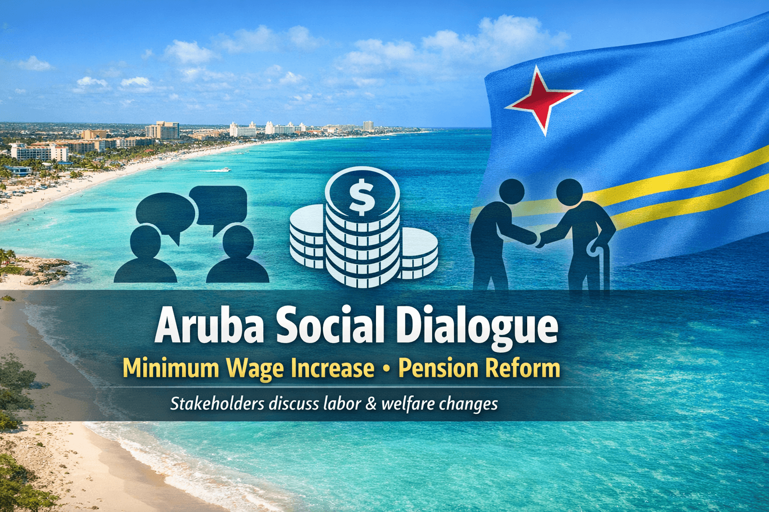 Aruba Social Dialogue on Minimum Wage Increase and Pension Reform: What Businesses Must Know