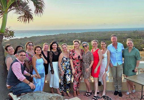 Aruba Convention Bureau Supports JOIA Aruba Incentive Fam Trips and Valentine’s Day Luncheon