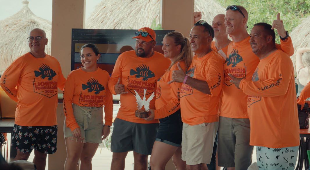 Lionfish Harvesting Tournament 2025 at De Palm Island Promotes Sustainable Fishing in Aruba