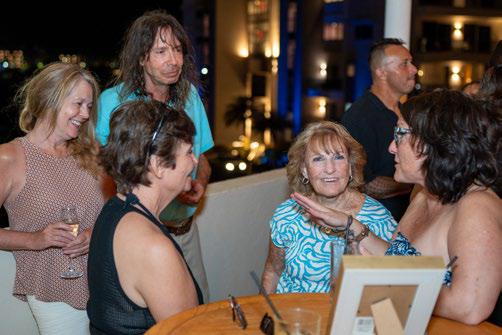 Nine Lives Aruba Foundation speaking at La Quinta Beach Resort event