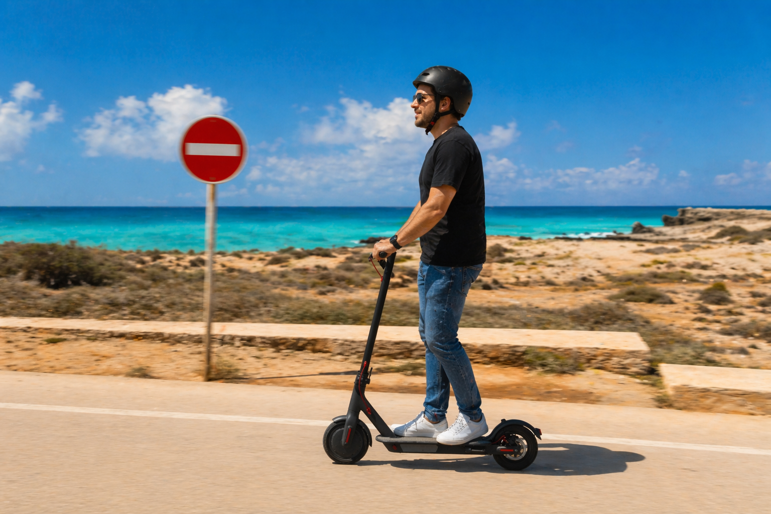 police confiscating e-scooters in Aruba
